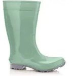 Lemigo Damen Gummistiefel, Regenstiefel Ilse" OB SRC CI Gr&uuml;n 40"