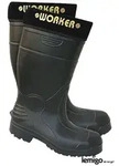 Lemigo Thermostiefel gef&uuml;ttert schwarz SB P SRB FO CI E bis -30&deg;C 41