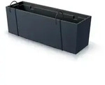 Prosperplast Blumenkasten URBI CASE W Anthrazit 58 cm
