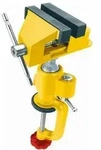 Mini Schraubstock drehbar um 360&deg;, Aluminium