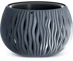 Prosperplast Blumentopf BOWL SANDY Anthrazit 23,8 cm