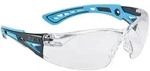 Boll&eacute; Safety RUSH+ Klare / Blau B&uuml;gelbrille RUSHPPSIB