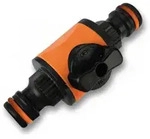1/2 Absperrhahn mit Stecker"