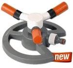 WhiteLine 3-Arm Drehsprenger, Kreisregner, Rasensprenger, Sprinkler