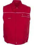 Planam Canvas 320 Weste rot M
