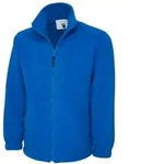 Extra dicke Unisex Fleecejacke 300 g/m2 Antipilling Hellblau S