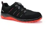 Elten Sicherheitshalbschuh MADDOX BOA black-red Low ESD S3, Gr. 42