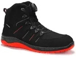 Elten Sicherheitsstiefel MADDOX BOA black-red Mid ESD S3, Gr. 43