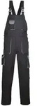Portwest Arbeitslatzhose 40+ UPF Gewebe XL Schwarz
