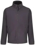 Extra dicke Unisex Fleecejacke 300 g/m2 Antipilling Grau XL
