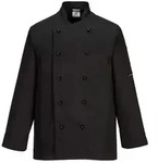 Portwest Kochjacke C834-Somerset Schwarz S