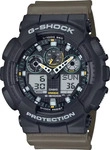 G-SHOCK 100668, G-Shock Armbanduhr GA-100TU-1A3ER