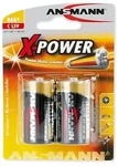 Ansmann 36828, Ansmann Batterie Baby C X-Power 2er-Pack