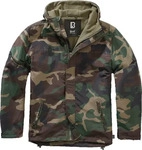Brandit 66988-120, Brandit Windbreaker Frontzip - Woodland / S Herren