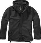 Brandit 66989-120, Brandit Windbreaker Frontzip - Schwarz / S Herren