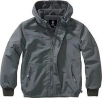 Brandit 100914-134/140, Brandit Kinder Jacke Kids Frontzip Windbreaker - Anthrazit /