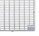 MEA Gitterrost 30/10 40 x 80 x 2 cm hoch, begehbar