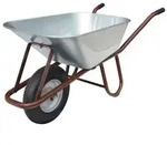 m&uuml;ba Betonkarre 90l mit Kugellagerrad