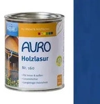Auro Holzlasur Aqua 160 ultramarin-blau - 0,75 l Dose