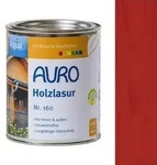 Auro Holzlasur Aqua 160 dunkelrot - 0,75 l Dose