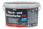 PUFAS Dach- + Sockelfarbe Terra - 5 l Eimer