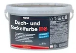 PUFAS Dach- + Sockelfarbe Betongrau - 5 l Eimer