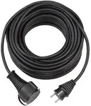 Brennenstuhl Gummi-Verl&auml;ngerungskabel IP44 schwarz H05RR-F 3G1,5...