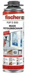 fischer 1K Pistolenschaum PUP S 500, Farbton beige, 1 Dose 500 ml
