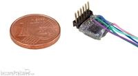 ESU 59857 - LokPilot 5 micro DCC, 6-pin Direkt gewinkelt, Spurweite N, TT Modellbahn