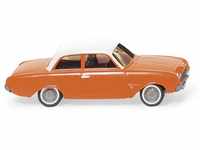 Wiking H0 (1:87) 020001 - Ford 17M - orange mit weißem Dach Modellbahn