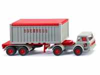 Wiking H0 (1:87) 052501 - Containersattelzug 20 (Int. Harvester) "Sealand "