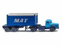 Wiking H0 (1:87) 052604 - Containersattelzug 20 (Scania) "M.A.T. " Modellbahn