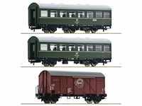 Roco H0 (1:87) 6200010 - 3-tlg. Set 2: Personenzug, DR Modellbahn