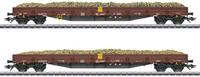 M&auml;rklin H0 (1:87) 047159 - Niederbordwagen-Set Res-x - Eurotrain-Modell...