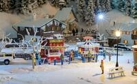Faller H0 (1:87) 134001 - 2 Weihnachtsmarktbuden Modellbahn