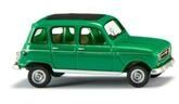 Wiking H0 (1:87) 022446 - Renault R4 mit Faltdach - gr&uuml;n Modellbahn