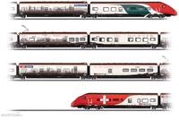 M&auml;rklin H0 (1:87) 039811 - Hochgeschwindigkeits-Triebzug RABe 501 Giruno...