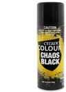 Games Workshop 9920999909006 - CHAOS BLACK SPRAY PAINT (UK/ROW) 62-02 Tabletop