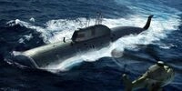 Hobby Boss 83525 - Russian Navy SSN Akula Submarine Modellbau
