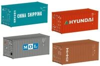 M&auml;rklin H0 (1:87) 076553 - Container-Set 20ft Modellbahn