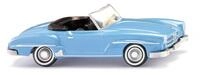 Wiking H0 (1:87) 025002 - MB 190 SL Cabrio - hellblau Modellbahn