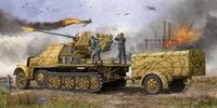 Trumpeter 01526 - German 3,7cm Flak 37 auf Selbstfahrlafette Sd.Kfz. 7/2 late...
