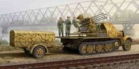 Trumpeter 01524 - German 2cm Flakvierling 38 auf Selbstfahrlafette (Sd.Kfz.7/1...