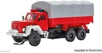 Viessmann H0 (1:87) 8054 - H0 Feuerwehr MAGIRUS JUPITER 3-achs mit Pritsche,...