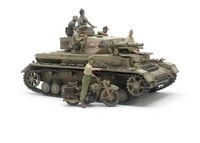 Tamiya 300025208 - 1:35 Dt. PzKpfw.IV Ausf.F m. Krad DAK Modellbau