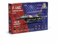 Italeri 510035105 - 1:48 F-16C Fighting Falcon War Thunder Modellbau
