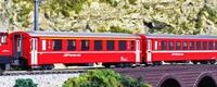 Kato N K10-1414 - 4er Set Personenwagen EW I RhB, Ep.V-VI, Set B Modellbahn