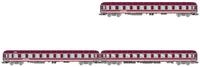 Rivarossi H0 (1:87) HR4417 - Euro-Express, 3-tlg. Set Liegewagen, bestehend aus...