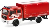 Herpa H0 (1:87) 098847 - MAN TGA M Mehrzweckger&auml;tewagen (MzGW) Dekon Feuerwehr