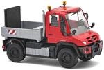 Busch H0 (1:87) 50937 - Mercedes-Benz Unimog U430, Schwertransportbegleitung